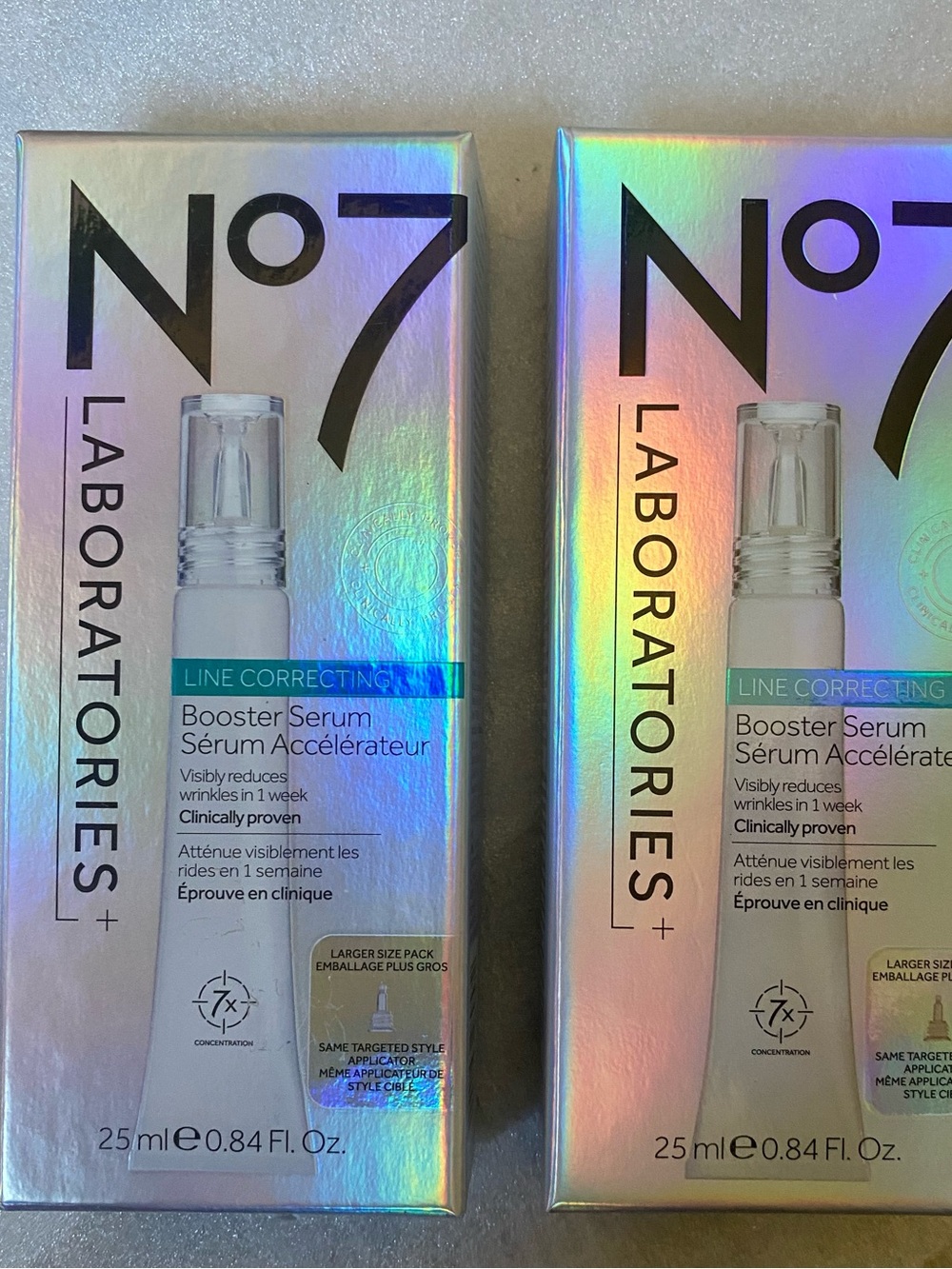 No7 Laboratories Line Correcting Booster Serum - White